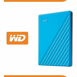 Disque Dur Externe Western Digital My Passport 2 To Bleu pas cher