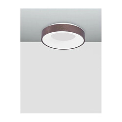 NOVA LUCE Plafonnier RANDO THIN Café Brossé LED 30 W