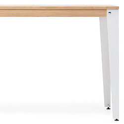 Acheter Ds Meubles Table Salle a Manger Lunds 80x120 BL-NA