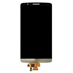 Wewoo Piece Détachée or pour LG G3 / D850 / D851 / D855 écran LCD + tactile numériseur Assemblée