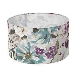 Écran de lampe Alexandra House Living Multicouleur Textile Floral 35 x 20 x 35 cm 