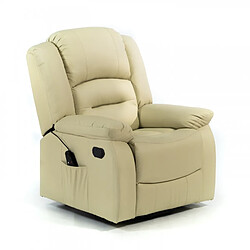 Eco-De 8198 B Fauteuil De Massage Relaxant Beige