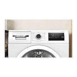 Seche-linge condensation BOSCH WTN85V08FR SER4 - 7 kg - Induction - L60cm - Classe B - Blanc pas cher