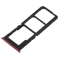 Avis Wewoo 3 x Plateau pour carte SIM + pour Micro SD pour OPPO K1 (Rouge)