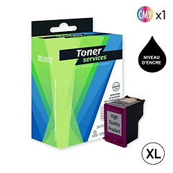 TONER SERVICES Compatible HP 62XL Cartouche Couleur C2P07AE 