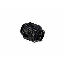 Alphacool Raccord rotatif M/M pour G1/4 Eiszapfen double nippel rotatable (Noir) Alphacool Raccord rotatif M/M pour G1/4 Eiszapfen double nippel rotatable (Noir)