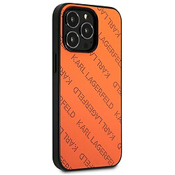 Acheter Karl Lagerfeld Perforated Allover - Coque pour iPhone 13 Pro (Orange)