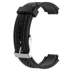 Wewoo Bracelet pour montre connectée Dragonne réglable femme Garmin Forerunner 25 noir