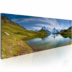 Paris Prix Tableau Imprimé Mountain Lake 40 x 120 cm