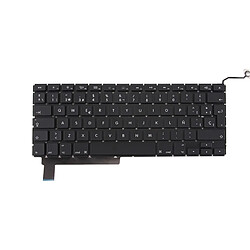 Wewoo Pour Macbook Pro 15 pouces A1286 2009 - 2012 Clavier QWERTY espagnol, pas de rétroéclairage pièce détachée 