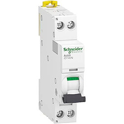 disjoncteur - schneider acti9 idt40n - 2 pôles - 6a - type c - 10 ka - schneider electric a9p24606