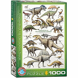 Eurographics Dinosaures crAtacA Puzzle 1000 piAces