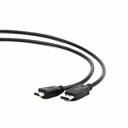 Câble Gembird DisplayPort vers HDMI mâle vers mâle 6 pi