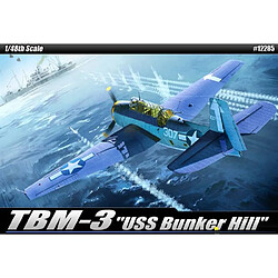 Academy Maquette Avion Tbm-3 Uss Bunker Hill 