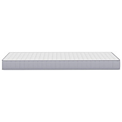 Avis vidaXL Matelas en mousse moyennement doux 100x200 cm