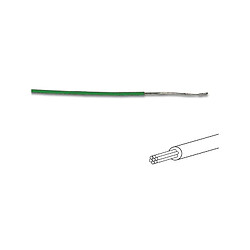 Perel Fil de c,blage - à¸ 1.4 mm - 0.2 mm,² - multibrin - vert 