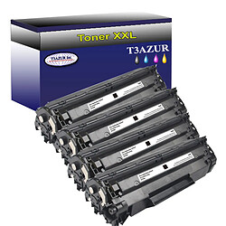 Lot de 4 Toners compatibles HP LaserJet Pro M12a, M12w - 1 000p - T3AZUR Lot de 4 Toners compatibles pour imprimante HP LaserJet Pro M12a, M12w - 1 000p - T3AZUR