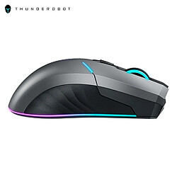 Universal Souris sans fil Souris gaming Omron LED rétroéclairée programmable et rechargeable 4000 DPI Souris d'ordinateur