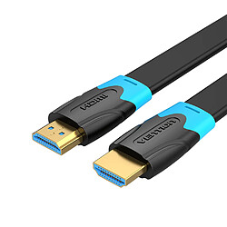 Vention HDMI2.0 Câble plat 3D 2160P Câble de données HDMI pour HDTV Projecteur LCD HDMI 4K Câble 2M682