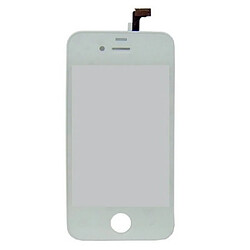 Wewoo Pour iPhone 4 Touch Panel blanc + Cadre LCD pièce détachée 2 en 1 