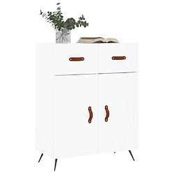 Avis Maison Chic Buffet,Meuble de Rangement,commode pour salon,Cuisine blanc 69,5x34x90 cm bois d'ingénierie -MN46816