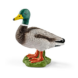 SCHLEICH Farm World, Figurine Animale, Jouets de la Ferme pour Garçons et Filles de 3 à 8 Ans, Drake, Canard Mâle