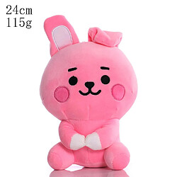 Universal 7pcs kpop bts peluche mignonne douce poupée peluche pour les fans