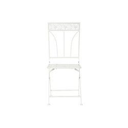 Acheter Chaise de jardin DKD Home Decor Métal Blanc (40 x 48 x 93 cm)