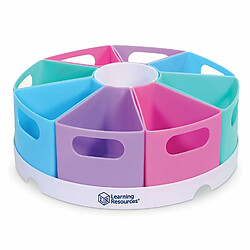 Module de Rangement Create-A-Space (Pastel) de Learning Resources, Organisation des Fournitures, Idéal pour la Classe ou à Domicile, Plastique Facile à Nettoyer, Kit de 10 Pièces (Exclusivité )