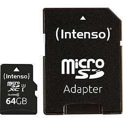 Ina Intenso microSDXC 64GB Class 10 UHS-I U1 Performance