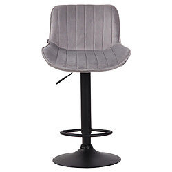 Avis Non Lot de 2 tabourets de bar Lentini velours noir