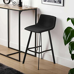 Avis Tabouret Versa Baldwin Noir 49 x 88 x 42 cm (2 Unités)