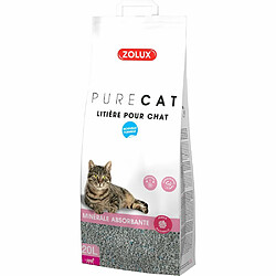 ZOLUX Litière absorbante parfumée Purecat 20 litres.