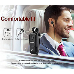 Acheter Universal Mini escamotable sans fil bluetooth casque clip téléphone portable sport