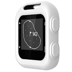 Wewoo Boîtier de montre Housse de protection en silicone pour Garmin Approach G10 Golf Blanc