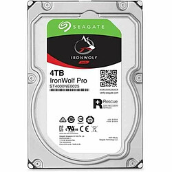 Seagate Technology Disque dur Seagate IronWolf Pro ST4000NE001 4TB 7200 rpm 3,5" 4 TB 3,5"