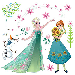 Avis Komar Stickers pour fenetre La Reine des Neiges Printemps Disney Frozen