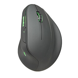 Speedlink PIAVO PRO - Souris ergonomique verticale rechargeable illuminée - sans fil, caoutchouc, noir