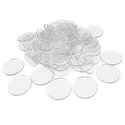 Avis 100pcs jetons de poker pièces de casino approvisionnement jeux de famille accs clear