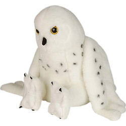 PELUCHE HARFANG DES NEIGES 30 CM - CUDDLEKINS - WILD REPUBLIC - 81410