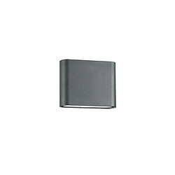 NOVA LUCE Applique e SOHO Gris Foncé LED 2x3 W 