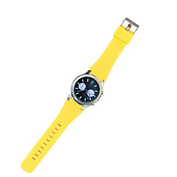 Wewoo Bracelet jaune pour Samsung Gear S3 Montre Classique Smartwatch en Silicone, Longueur: environ 22.4cm 