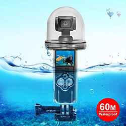 Wewoo Coque 60m Housse de protection étanche pour boîtier de plongée sous-marine Osmo Pocket 