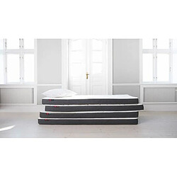 Matelas 90 x 200 Flexa latex mousse 90x200cm (6cm latex + 6 mousse) pas cher