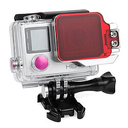 Avis Wewoo Filtre rouge pour GoPro Hero 4 / 3+ Light Motion Night sous le de la mer