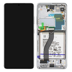 Cache Batterie D'origine Samsung Galaxy A52 et A52s Pièce de Remplacement Bleu 