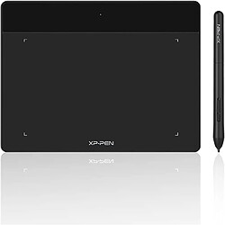 XP-Pen Deco Fun S Noir Tablette graphique,6x4 pouces,8192 niveaux,couleur noir, compatible Mac Windows Chrome Linux