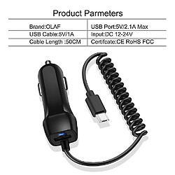 Acheter Universal Chargeur de voiture rapide pour le téléphone portable Android iOS Apple Samsung