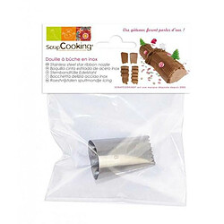 Scrapcooking Douille pâtisserie inox - Bûche