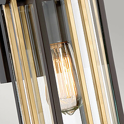 Acheter Elstead Lighting Petite lanterne murale à 1 ampoule - Fini bronze, E27